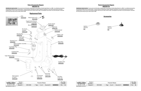 Diagram Diagram and Parts List for HMD200P-SA  Hamilton Beach Drink Mixer